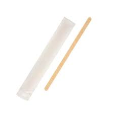 11 CM Kağıt Sargılı Ahşap Karıştırıcı