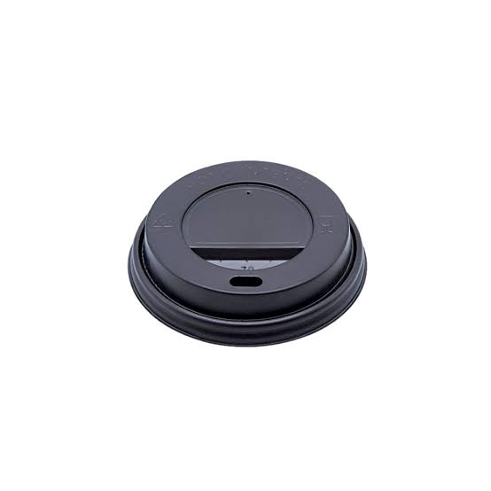 8 Oz Sıcak İçecek Kapağı Siyah
